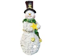 FGUUTYM Lighted Christmas Table Decorations LED Snowman Tabletop Figurine Winter Xmas Decor for Home Indoor Room Holiday Holiday Zettelbox Rose (GN2, Talla única)