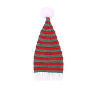 FGUUTYM Parent Child Winter New Cute Red and Green Stripes Grid Warm Hat Christmas Hat Cap Herren Snapback, verde, Talla única