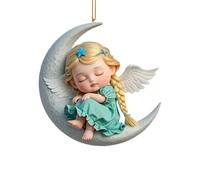 FGUUTYM Valentine's Day Love Little Angel Hanging Decoration Day Logo Anniversary Pendant Wall Door Pendant Family Decoration Wall Door Decoration Night Mesita de Noche (Z001-A-B, talla única)