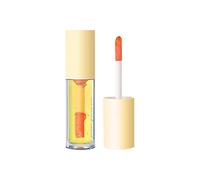 FGUUTYM Warm Changing Fruit Lip Oil Water Gloss Lip Glaze Hidratante y Nutritiva Loción de Labios 2 ml Set de productos de belleza (C, talla única)