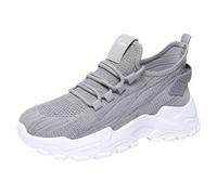 FGUUTYM Zapatillas de mujer anchas H para hombre, zapatos ortopédicos, para exteriores, antideslizantes, con cojín de aire, ligeras, informales, para el tiempo libre, de malla, transpirables, para el