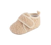 FGUUTYM Zapatos cálidos, botines suaves, botas cómodas, para niños y bebés, para niños y niñas de 1 año, caqui, 20 EU