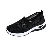 FGUUTYM Zapatos ortopédicos para mujer al aire libre Zapatos de caminar ligeros y transpirables de espuma viscoelástica zapatillas deportivas ancho H Casual comodidad zapatillas de correr cómodas