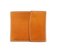 FGVGWRGV Cartera Corta de Cuero Vintage Hecha a Mano for Hombre con Hebilla y Clip for Billetes Cartera de Cuero for Hombre