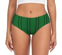 Fgwaauh Flag Of The Sultanate Of Delhi - Ropa interior para mujer, ropa interior que absorbe la humedad, Negro, 3XL