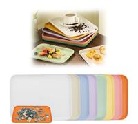 FGXY 8pcs Bandeja Clasificadora de Rompecabezas, Guardar Puzzles, Prácticos Accesorios para Puzzle, Guarda Puzzle Apilables, Una Cosa con múltiples usos, protección del Medio Ambiente y Seguridad