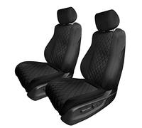 FH Group CM5016BLACKFRONT - Fundas de Asiento Delantero de Neopreno para Honda Accord LX 2018-2022 | Sport | Sport SE | EX | EX-L | Touring con Inserto Neosupreme Resistente al Agua