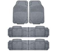 FH Group F11306BEIGE Alfombrillas Coche, Tapete para Piso para Todo Tipo de Clima, 3 Unidades