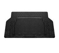 FH GROUP F16403BLACK ClimaProof™ para protección contra todo tipo de clima, ajuste universal, alfombrillas de carga negras, se adaptan a la mayoría de coches, SUV y camiones (vinilo recortable