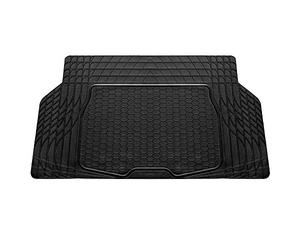 FH GROUP F16403BLACK ClimaProof™ para protección contra todo tipo de clima, ajuste universal, alfombrillas de carga negras, se adaptan a la mayoría de coches, SUV y camiones (vinilo recortable