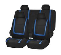 FH Group - Funda de Asiento de Coche de Tela Lisa Exclusiva