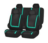 FH Group - Funda de Asiento de Coche de Tela Lisa Exclusiva
