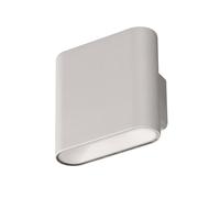 FH Lighting Aplique LED recargable Magnetics, plata, arriba & abajo, ancho 10 cm