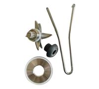 FHAJKTJB Cuchilla de Repuesto for exprimidor de licuadora, Compatible con TWK TM 767 800, Compatible con TWK Jtc 767 800, Compatible con Biolomix, Kit de Cocina T5200 B020b