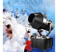 FHCBEMGI Máquina de inyección de espuma de escenario, máquina de espuma con tamaño de espuma ajustable y ángulo de pulverización de 360°, área de cobertura de 50 m²/min y altura de pulverización de 8