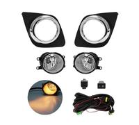 FHCBUTAE Conjunto Luces Antiniebla Luz Antiniebla LED De Circulación Diurna Luz Diurna Cables DRL Interruptor Y Botón para Toyota RAV4 2009 2010 2011 2012(Yellow Light)