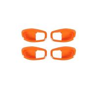 FHCBUTAE Cubierta Decorativa Para Manija De Puerta Interior De Coche, Accesorios Para Jeep Para Renegade 2016, 2017, 2018, 2019, 2020, 2021, 2022, 2023 Y 2024(Orange)