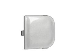 FHCBUTAE Enganches de Remolque de Coche Tapa del Gancho De Remolque del Parachoques Trasero para Ford para Focus MK2 II 2008-2010 Hatchback(Plata)