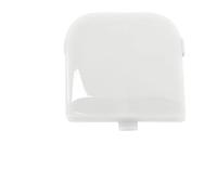 FHCBUTAE Enganches de Remolque de Coche Tapa del Gancho De Remolque del Parachoques Trasero para Ford para Focus MK2 II 2008-2010 Hatchback(Blanco)