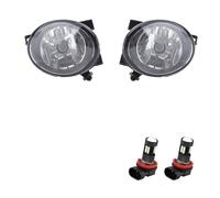 FHCBUTAE Faros Antiniebla Para VW Para Jetta 6 MK6 Para Golf 6 Para Caddy Para Touran Para Tiguan Rejilla Protectora Para Faros Antiniebla(Light fog)