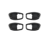 FHCBUTAE Manija Interior Coche Para Jeep Para Renegade 2016 2017 2018 2019 2020 2021 2022 2023 2024 Manija Puerta Interior Coche Cubierta Decorativa Cuenco(Carbon look)