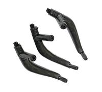 FHCBUTAE Manija Interior De Puerta De Pasajero De Fibra De Carbono Para X5 X6 F15 F16 2014-2018 Volante A La Izquierda/derecha 3 Piezas.(LHD Carbon Fiber)