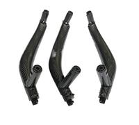 FHCBUTAE Manija Interior De Puerta De Pasajero De Fibra De Carbono Para X5 X6 F15 F16 2014-2018 Volante A La Izquierda/derecha 3 Piezas.(RHD Carbon Fiber)