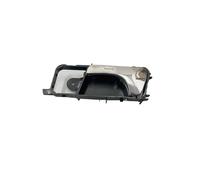 FHCBUTAE Manija interior de puerta delantera y trasera cromada con detalles en negro para Chevy para Optra(Chrome no speaker L)