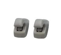 FHCBUTAE Panel De Parasol Clip para Parasol Coche Color Gris Soporte para Parasol Coche 95994975 para C&hevrolet para Spark 2011 2012 2013 2014 2015 2016 2017 2018 2019 2020(2pcs)