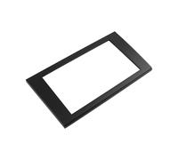 FHCBUTAE Panel Estéreo para A4 B6 B7 2002-2006 Kit Instalación De Radio Panel Estéreo Doble 2 DIN GPS CD DVD Marco De Tablero