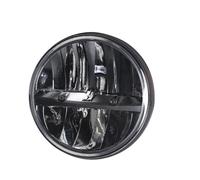 FHCBUTAE Para CB 400 500 1300 Motocicletas De 7 Pulgadas Faro LED Luz Alta Y Baja H4 Faro Delantero(Black 50W)