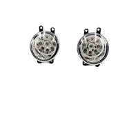 FHCBUTAE Para Toyota Para Hilux Y Para Revo 2015 2016 2017 Y 2018 Faros Antiniebla LED DRL Delanteros Moldura Cromada Arnéscableado Y Rejilla Protectora(Only 9Light fog)