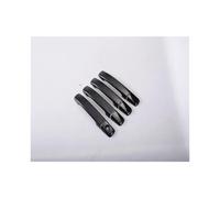 FHCBUTAE Pegatinas Para Manija De Puerta De Coche Cromadas En Negro Brillante Para Nissan Para Qashqai J10 2007 2008 2009 2010 2011 2012 2013(Black 0 button)