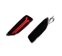 FHCBUTAE Reflector De Parachoques Trasero, Luz De Freno, Luz Antiniebla Para Toyota Para Corolla 2011-2013 LED.(Smoked Lens)
