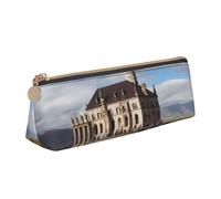 FHEBNDS Historical Monuments of Armenia - Bolsa de maquillaje para mujeres y hombres, estuche grande para lápices estéticos, monedero, bolsa de cosméticos de piel con cremallera, organizador de