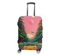 FHESDCW Fundas de equipaje robóticas de estilo ciencia ficción para maletas, accesorios de viaje lavables, protección contra arañazos y polvo, para equipaje de 19 a 32 pulgadas, Estilo:, XL, Clásico
