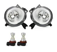 FHFB Faro Antiniebla Conjunto De Faros Antiniebla Para VW Para Touareg 2003-2013 Parachoques Delantero Luz 7L6941699F 7L6941700F Luces Antiniebla(White 3)