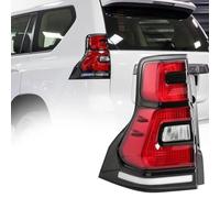 FHFB Faro Antiniebla Luces Traseras LED Para Toyota Para Land Para Cruiser Para Prado Para FJ150 LC150 GRJ150 2018 2019 2020 De Freno Y Giro Luces Antiniebla(Red Shell,Left Side)