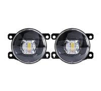 FHFB Faro Antiniebla Luz Antiniebla LED Para Fiat Para Panda Para Punto Evo 500 Lámpara Coche 8000 Lm 30 W Blanca Amarilla 12 V Resistente Al Agua Luces Antiniebla(White Yellow)