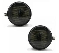 FHFB Faro Antiniebla Para Dodge Para Charger Para Caliber Para Challenger Para Caravan 2005-2010 Luz Antiniebla Parachoques Delantero Rejilla Luces Antiniebla(Pair Black)