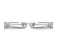 FHFB Faro Antiniebla Para Land Para Rover Para Range Para Sport 2014-2017 Parachoques Delantero Luz Antiniebla Moldura Plateada Marco Tapa Del Capó Luces Antiniebla