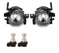 FHFB Faro Antiniebla Para Serie 7 E65 E66 730 740 745D 735 745 760 2005 2006-2008 Conjunto De Faros Antiniebla Con Bombilla Luz Delantera 63176943415 Luces Antiniebla(Pair With LED 3)