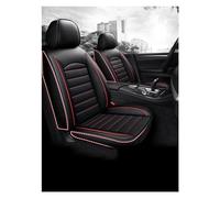 FHFB Fundas Asientos Coche Funda De Asiento Coche para Hyundai para Genesis para Lugar para Terracan para Ioniq para Accent Protectores Accesorios Interior(Negro Rojo)