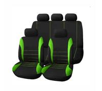 FHFB Fundas Asientos Coche Funda Protectora para Asiento De Coche Accesorios Interiores para Dodge para Challenger para Nitro para Ram para 1500 Juegos Fundas Accesorios Interior(Verde)