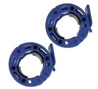 FHGSPQWM 1 par de clips de peso de bloqueo de liberación rápida de repuesto para levantamiento de pesas, abrazaderas de barra de fitness duraderas