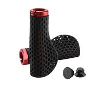 FHGSPQWM 1 par de fundas de manillar de absorción de golpes, cómodas empuñaduras de ciclismo con tapones finales para bicicletas de carretera, accesorios de ciclismo