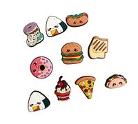 FHGSPQWM 10 amortiguadores de choque de alta saturación como forma de dibujos animados para raquetas, control de vibraciones y estilos lúdicos, protector de brazo de amortiguación