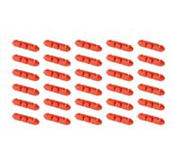 FHGSPQWM 30 piezas de tapones de línea de pesca, tapón automático de cuentas, soporte de líneas de pesca, carretes de baitcasting, soporte de línea de pesca, cuentas de línea de pesca