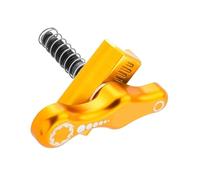 FHGSPQWM Abrazaderas fijas para bicicleta de carretera, hebillas C, bisagras de aleación de aluminio, palancas de bisagra plegables, hebillas C fijas