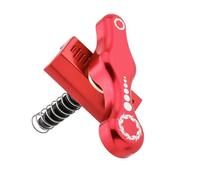 FHGSPQWM Abrazaderas fijas para bicicleta de carretera, hebillas C, bisagras de aleación de aluminio, palancas de bisagra plegables, hebillas C fijas